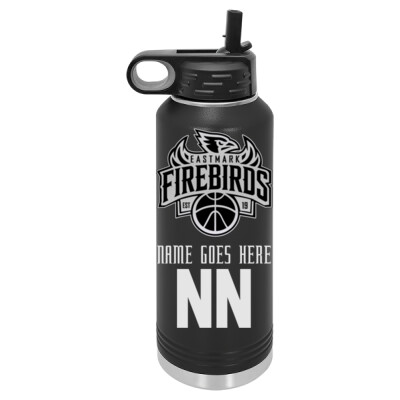 40 oz Water Bottle - Firebirds Basketball Thumbnail