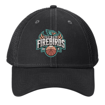 Eastmark Firebirds Basketball Embroidered Snapback Mesh Cap Thumbnail